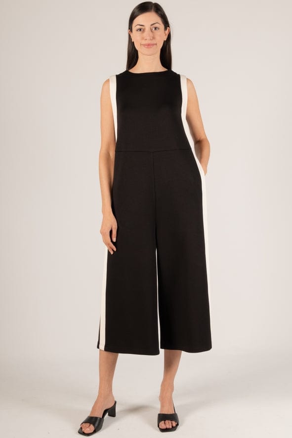 Before You Collection Before You Collection Contrast Border Modal Jumpsuit - Little Miss Muffin Children & Home