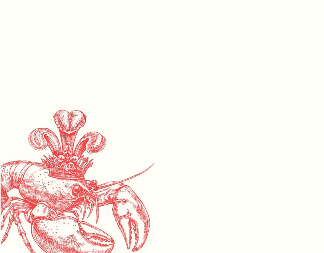 Alexa Pulitzer Royal Lobster (Crawfish) A2 Notes (10pack) - Little Miss Muffin Children & Home