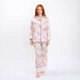 Jaye's Studio Jolly Santa Luxe Sateen Pajama Set