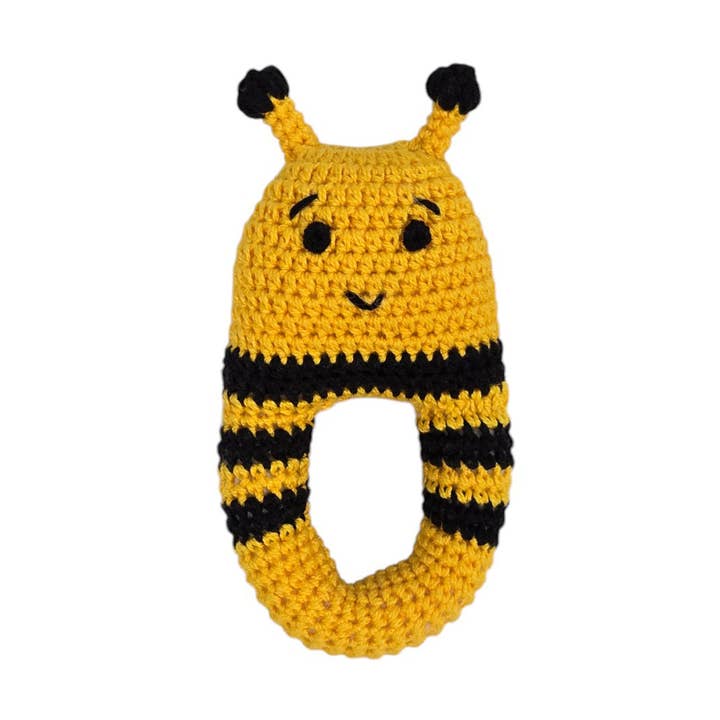 Crochet Bumblebee Rattle
