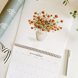 Emily Lex Studio 2025 Watercolor Bouquets Calendar