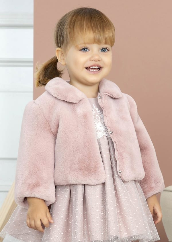 Abel & Lula Abel & Lula Faux Fur Coat for Baby Girl - Little Miss Muffin Children & Home