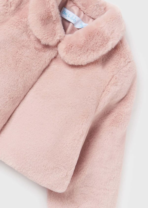 Abel & Lula Abel & Lula Faux Fur Coat for Baby Girl - Little Miss Muffin Children & Home