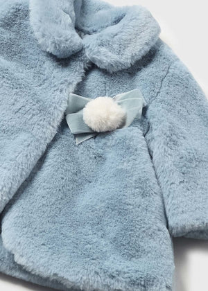 Mayoral Usa Inc Mayoral Faux Fur Coat for Baby Girl - Little Miss Muffin Children & Home