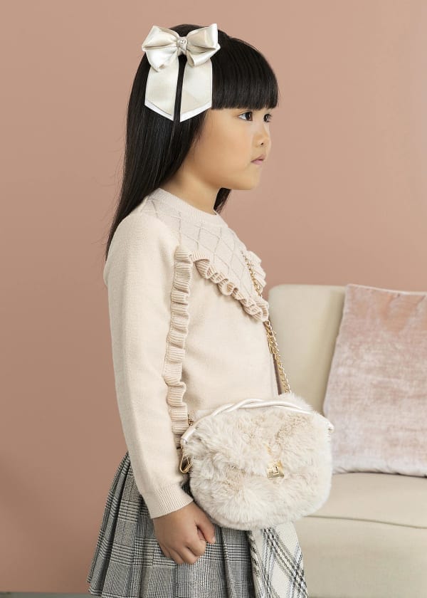 Abel & Lula Abel & Lula Faux Fur Handbag - Little Miss Muffin Children & Home