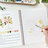 Emily Lex Studio Emily Lex Studio Bouquets Watercolor Workbook - Little Miss Muffin Children & Home