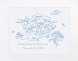 Maison Nola Maison Nola Storyland Toile Personalized Print, Mother Goose - Little Miss Muffin Children & Home