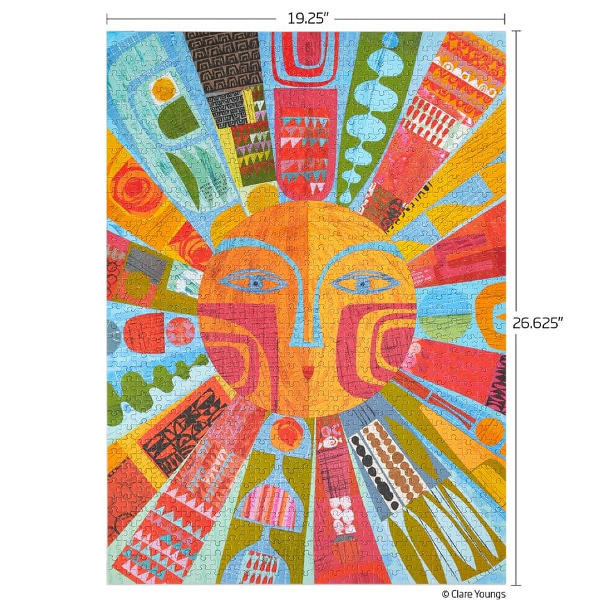 WerkShoppe WerkShoppe Brand New Day Sun Collage 1000 Piece Jigsaw Puzzle - Little Miss Muffin Children & Home