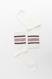 Leto Accessories Leto Accessories Retro Stripe Style Crew Socks - Little Miss Muffin Children & Home