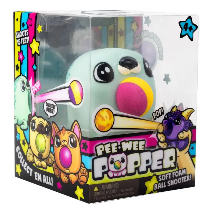 Pee Wee Seal Popper Mini Foam Ball Shooter