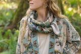 Market of Stars Earth & Sky Scarf with Tree Print