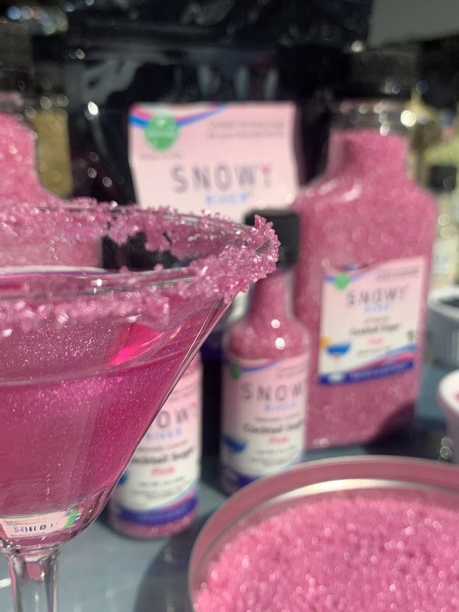 Ultimate Baker Ultimate Baker Snowy River Pink Cocktail Rimming Sugar 3oz Gift Tin - Little Miss Muffin Children & Home