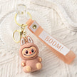Auraquise Labubu 2nd Gen Silicone Cute Cartoon Charm Keychain, 6 Styles Available - Little Miss Muffin Children & Home
