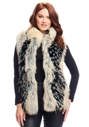 Fabulous Furs Limited Edition Faux Fur Hook Vest