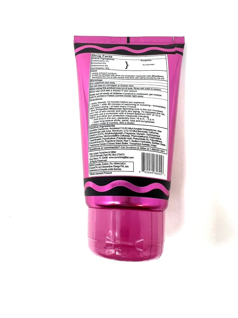 Sunshine & Glitter Sunshine & Glitter x Crayola SPF 50 Jazzberry Jam™ Gift Set - Little Miss Muffin Children & Home