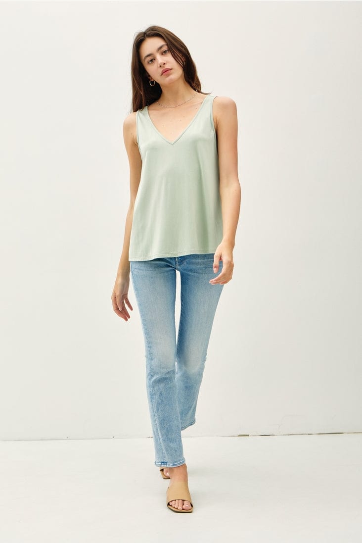 Be Cool Bamboo Modal V-Neck Tank - Little Miss Muffin Children & Home