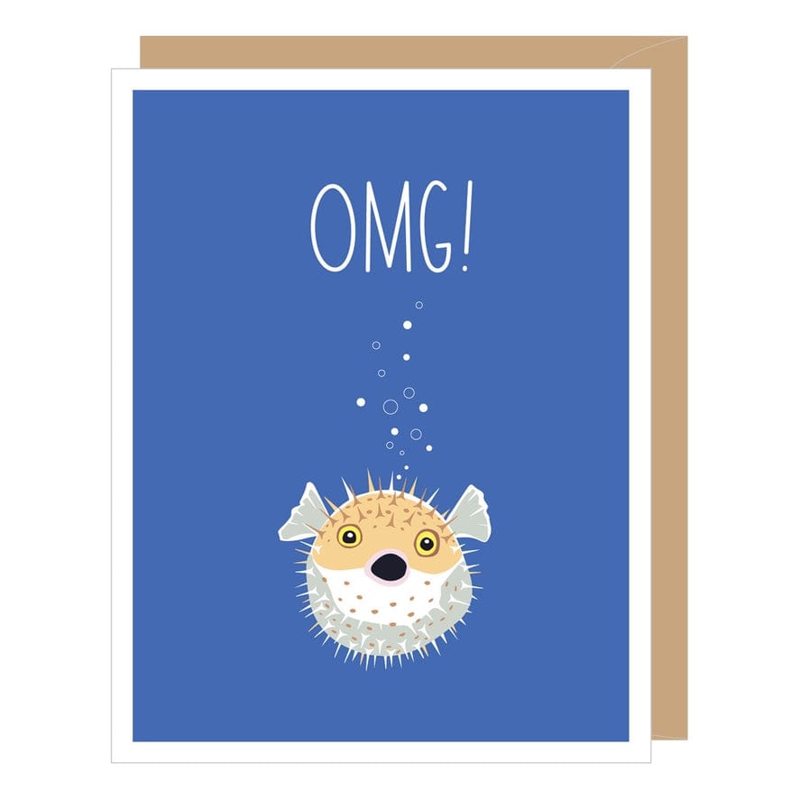 Apartment 2 Cards Apartment 2 Cards Blowfish Birthday Card - Little Miss Muffin Children & Home