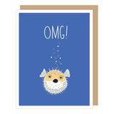 Apartment 2 Cards Blowfish Birthday Card