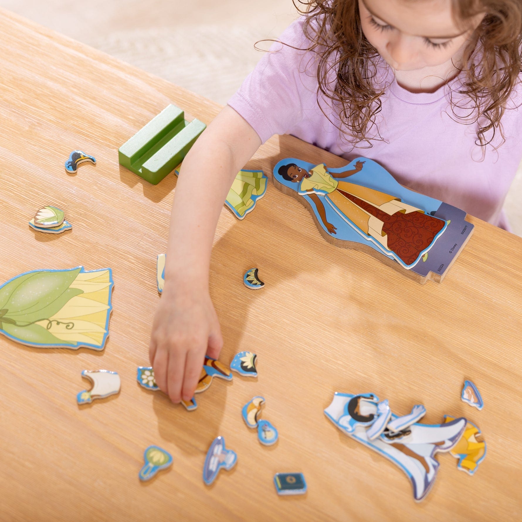 Melissa & Doug Disney Magnetic Dress Up Tiana - Little Miss Muffin Children & Home