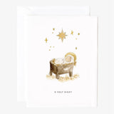 Emily Lex Studio Emily Lex Studio O Holy Night Greeting Card - Little Miss Muffin Children & Home