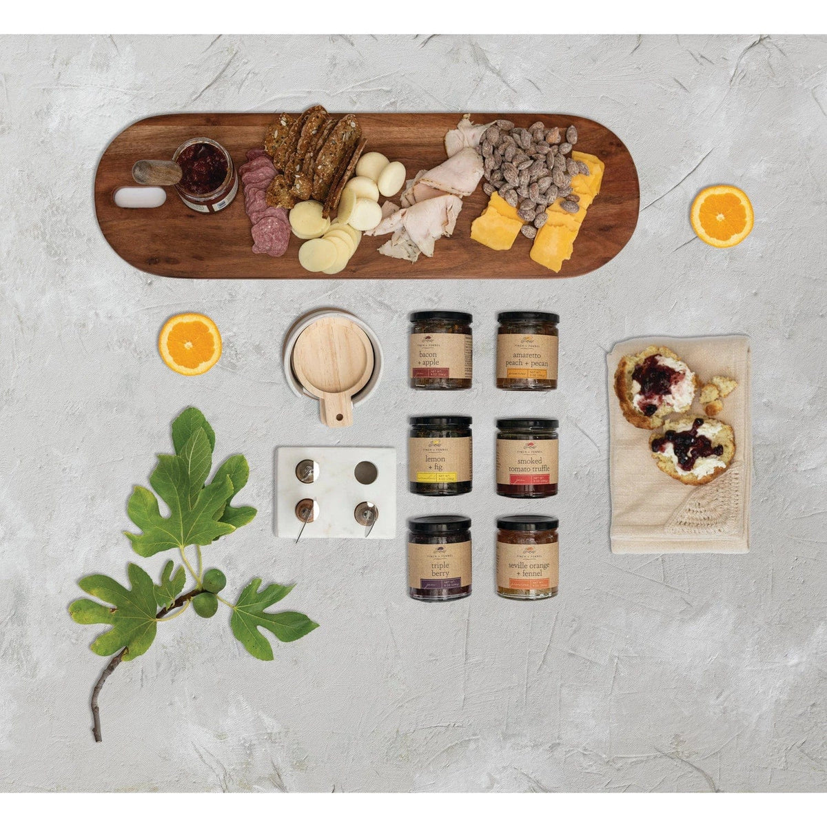 Creative Co-Op Creative Co-Op Amaretto Peach & Pecan Preserves - Little Miss Muffin Children & Home