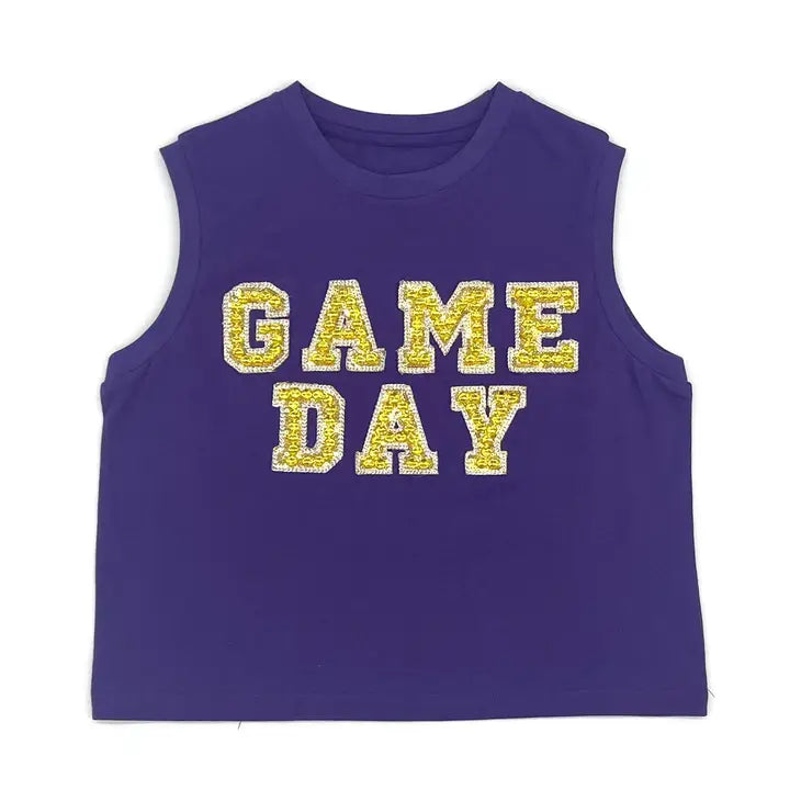 Purple Game Day Tank