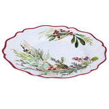 Certified International "Christmas Gatherings" Melamine 14" Round Platter