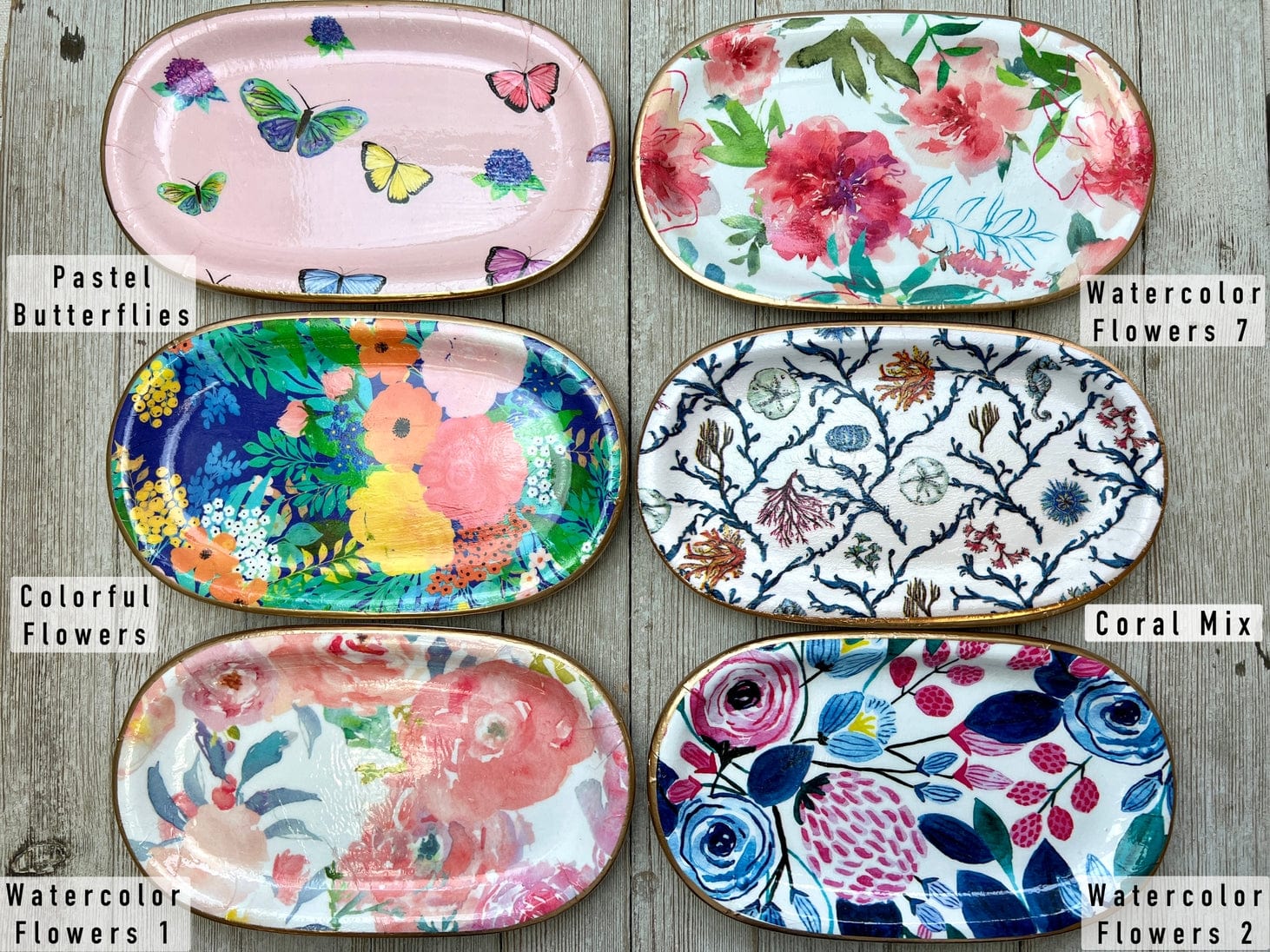 Ten Twenty Six Designs Large Ceramic Jewelry Tray - Little Miss Muffin Children & Home