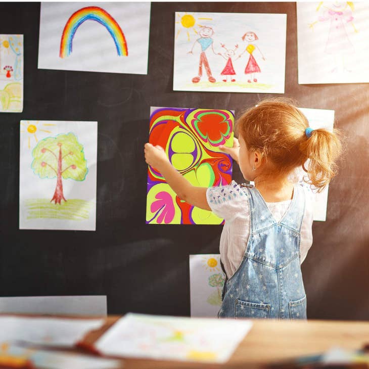 Surreal Brands Dan&Darci Marbling Paint Art Kit - Little Miss Muffin Children & Home