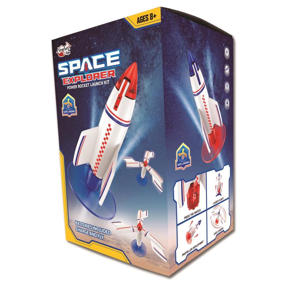 FireFox Toys Firefox Toys Space Explorer Launch Rocket Kit - Little Miss Muffin Children & Home