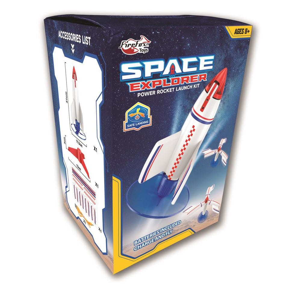 FireFox Toys Firefox Toys Space Explorer Launch Rocket Kit - Little Miss Muffin Children & Home
