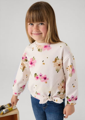 Mayoral Usa Inc Mayoral Floral Sweatshirt - Little Miss Muffin Children & Home