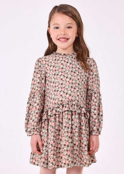 Mayoral Print Flounce Dress – Little Miss Muffin Children & Home