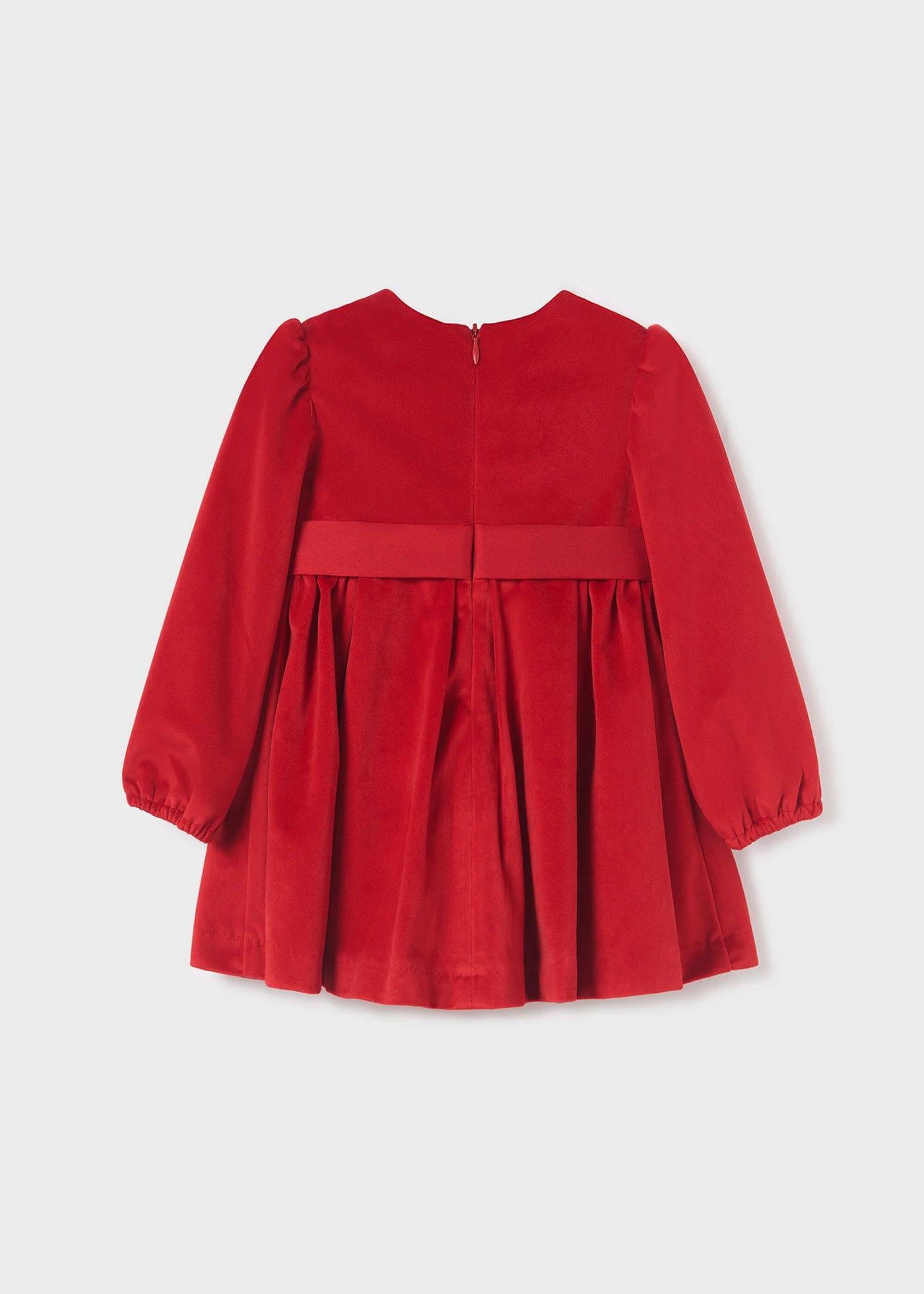 Abel & Lula Abel & Lula Velvet Dress with Rose Detail - Little Miss Muffin Children & Home