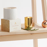 Thymes Frasier Fir Gilded Votive Candle 2oz