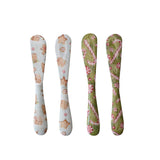 Creative Co-Op Creative Co-op Enameled Stainless Steel Canape Knife in Holiday Patterns, Available in 2 Styles - Little Miss Muffin Children & Home