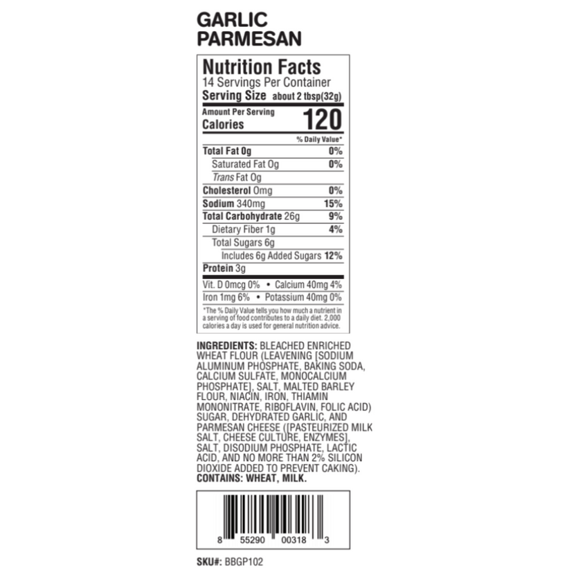 Molly & You Molly & You Garlic Parmesan Beer Bread Mix - Little Miss Muffin Children & Home