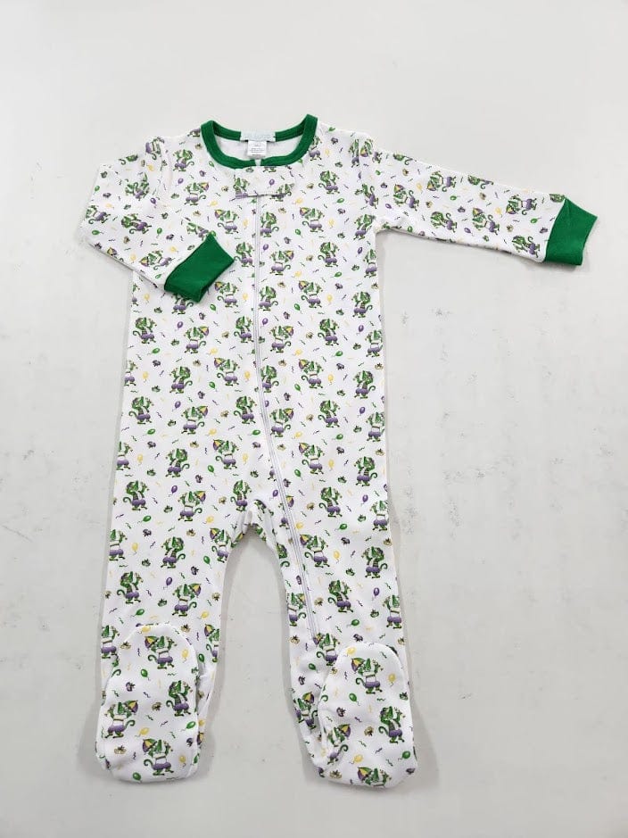 Lulu Bebe Lulu Bebe Gator Parade Boy Footie - Little Miss Muffin Children & Home