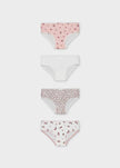 Mayoral Usa Inc Girl's 4-Pack Panties, 3 Colors Available - Little Miss Muffin Children & Home