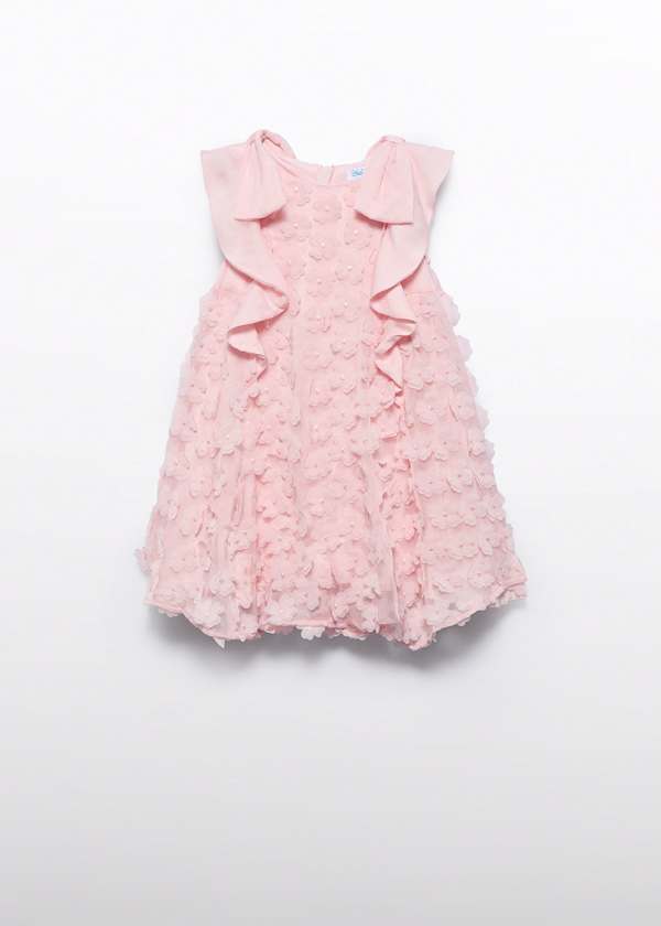 Abel & Lula Abel & Lula Bambula Dress with 3D Flowers - Little Miss Muffin Children & Home