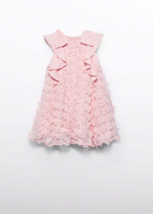 Abel & Lula Abel & Lula Bambula Dress with 3D Flowers - Little Miss Muffin Children & Home