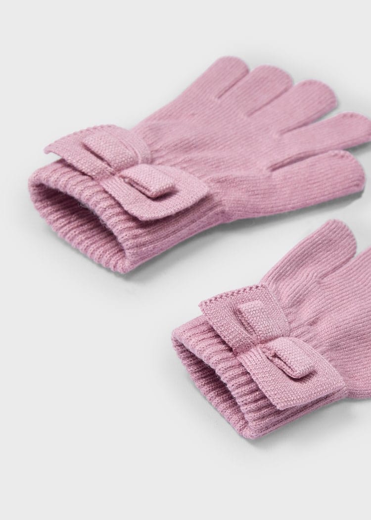 Mayoral Usa Inc Mayoral Knit Gloves in Rosy - Little Miss Muffin Children & Home