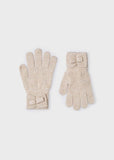 Mayoral Knit Gloves in Sand