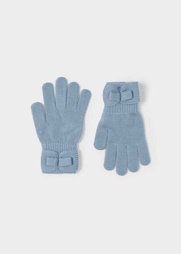 Mayoral Usa Inc Mayoral Knit Gloves in Sky Blue - Little Miss Muffin Children & Home