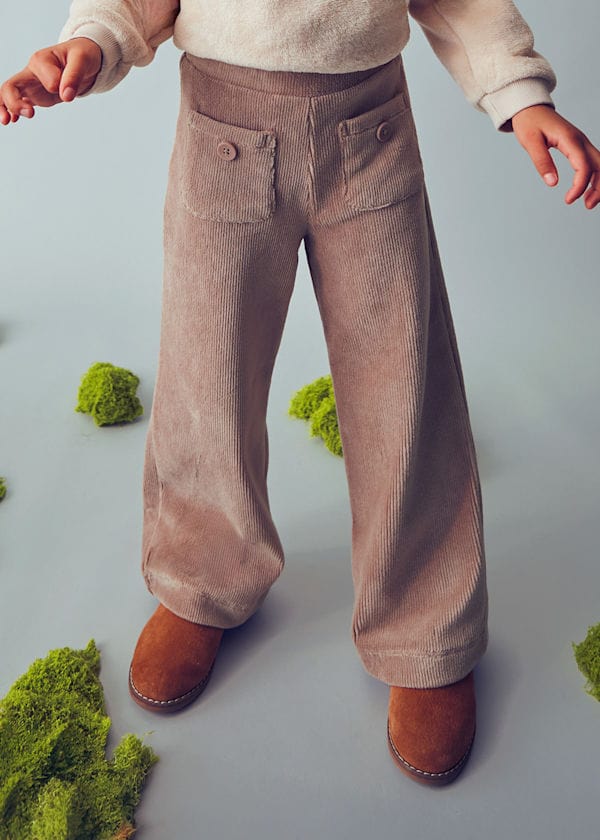 Mayoral Usa Inc Knit Corduroy Pants with Patch Pockets - Little Miss Muffin Children & Home