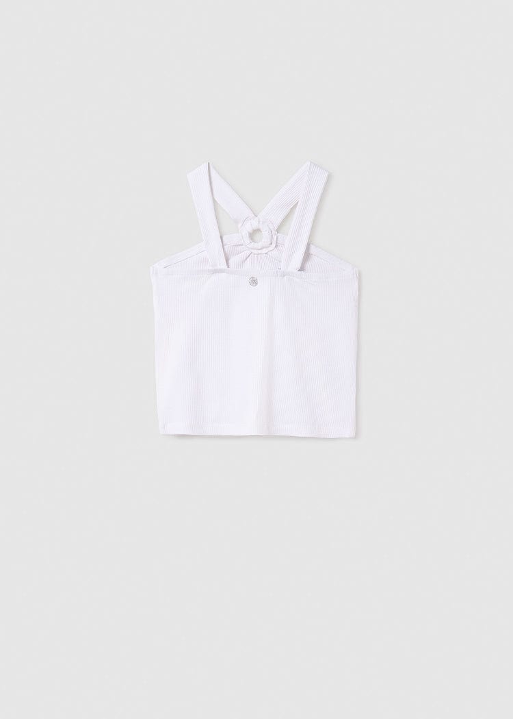 Mayoral Usa Inc Mayoral Criss Cross Halter Top - Little Miss Muffin Children & Home