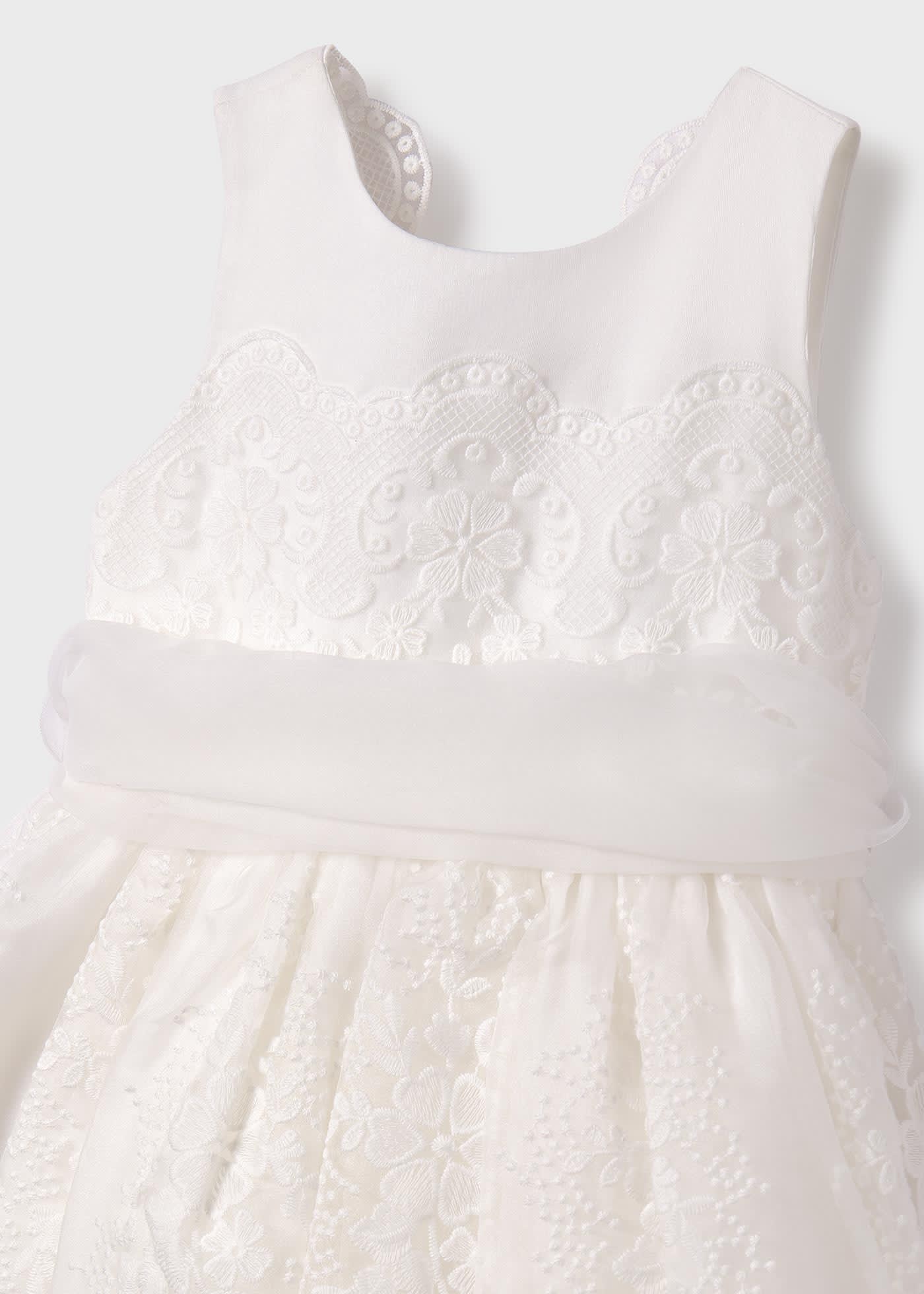 Abel & Lula Abel & Lula Embroidered Organza Dress - Little Miss Muffin Children & Home