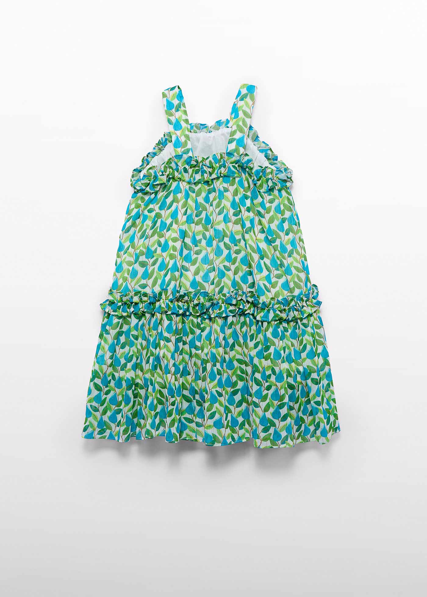 Abel & Lula Abel & Lula Glitter Thread Print Dress - Little Miss Muffin Children & Home