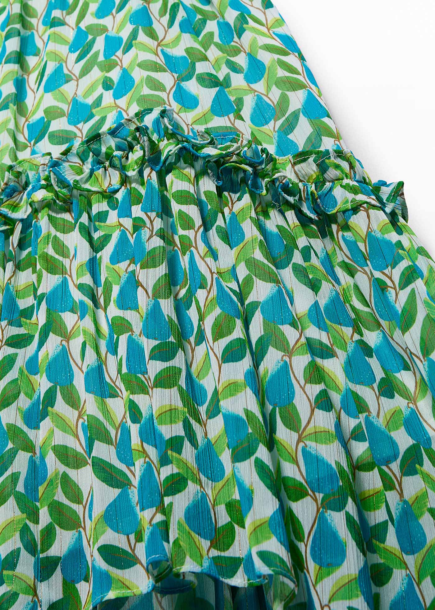 Abel & Lula Abel & Lula Glitter Thread Print Dress - Little Miss Muffin Children & Home