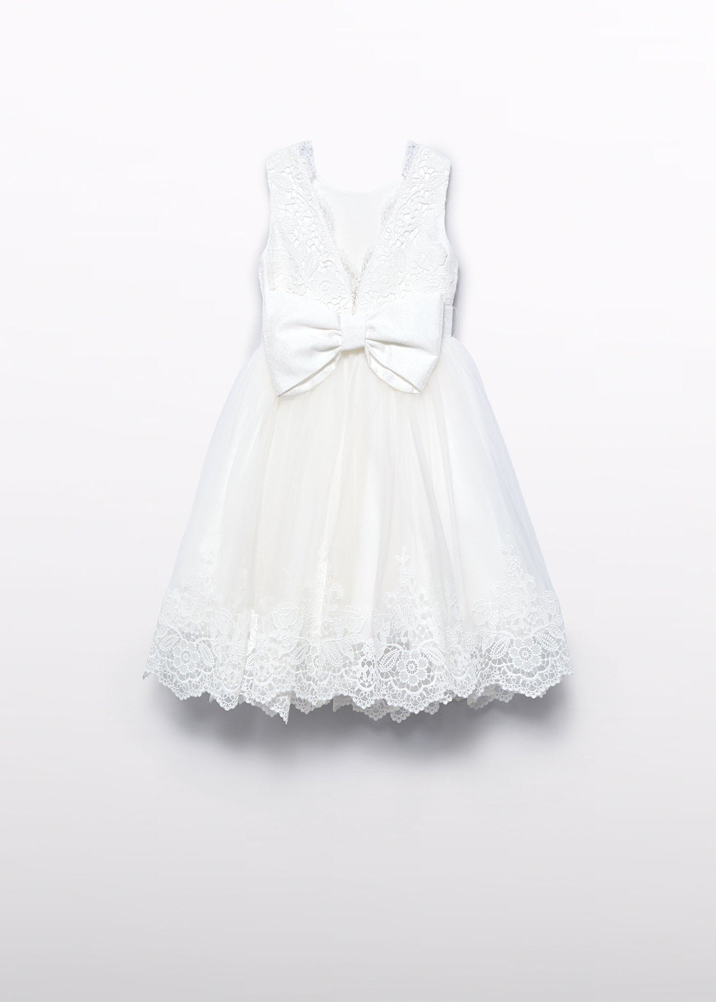 Abel & Lula Abel & Lula Embroidered Tulle Dress - Little Miss Muffin Children & Home